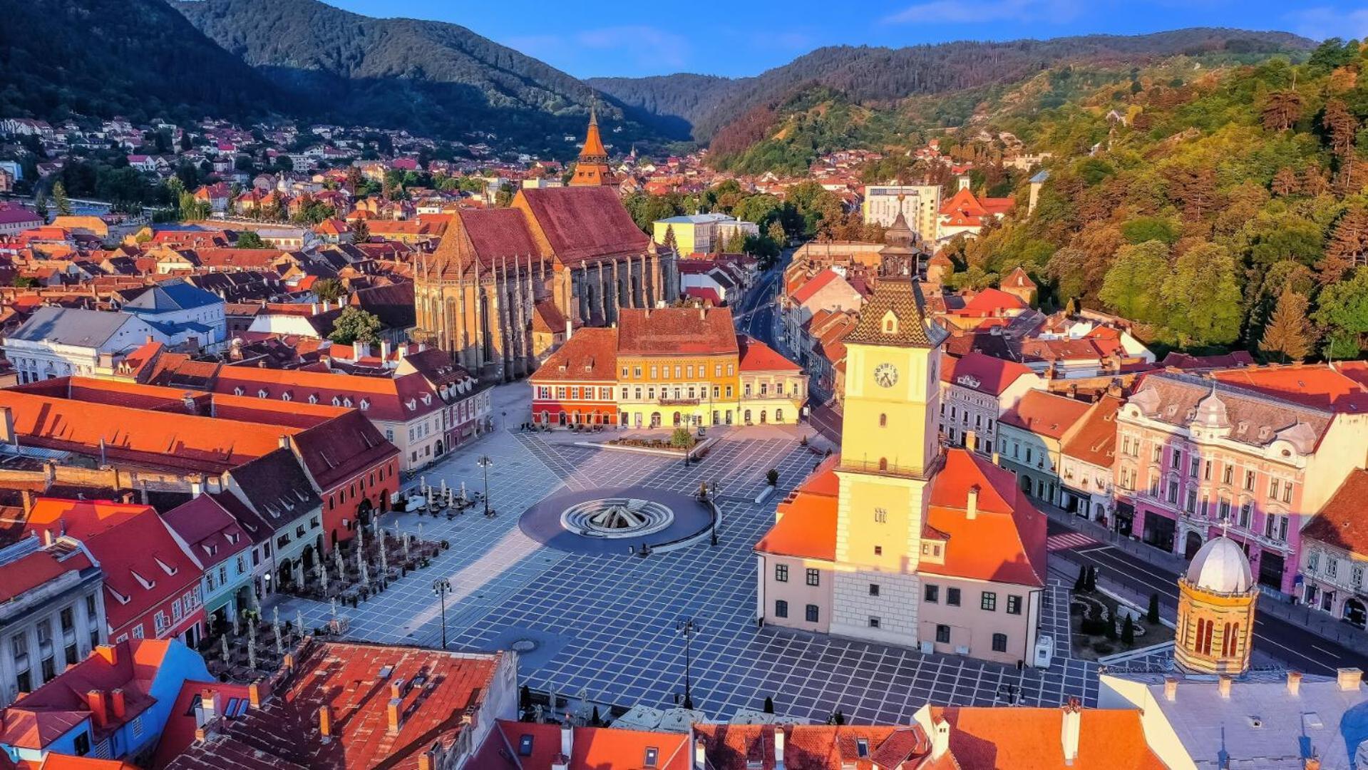 Prestige Aparthotel Brasov Bagian luar foto