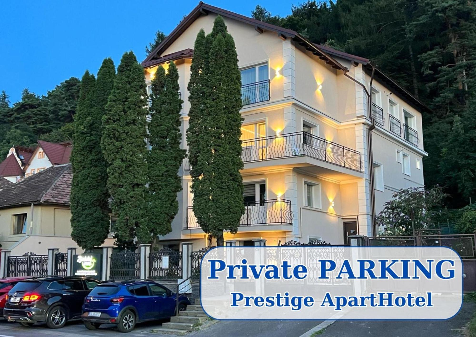 Prestige Aparthotel Brasov Bagian luar foto